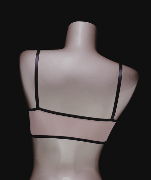 Set - Front Fastening Crop Bralette + Boy Shorts - Sewing Pattern