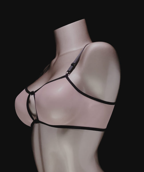 Set - Front Fastening Crop Bralette + Boy Shorts - Sewing Pattern