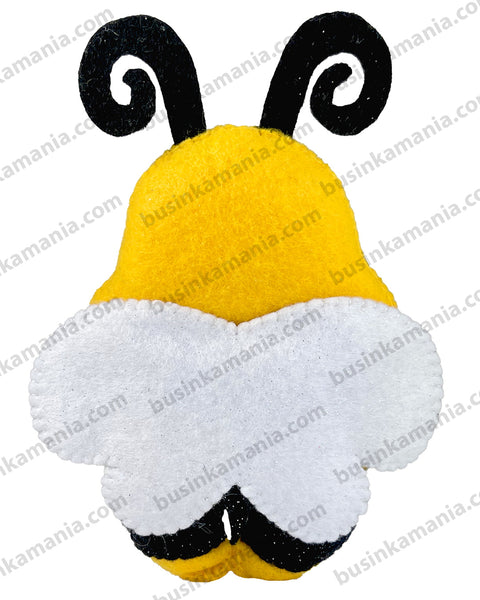 Padrão de costura de brinquedo de feltro Bumblebee