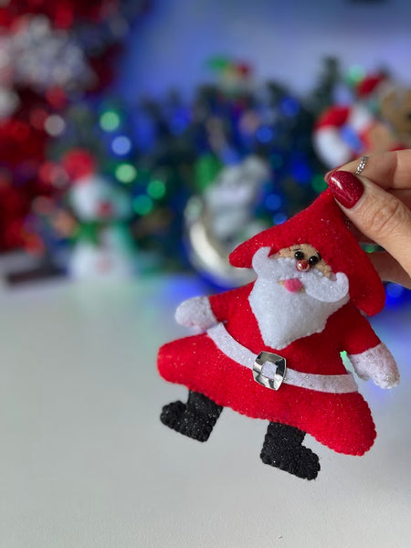 Schnittmuster für Weihnachtsmann 3 Filzspielzeug