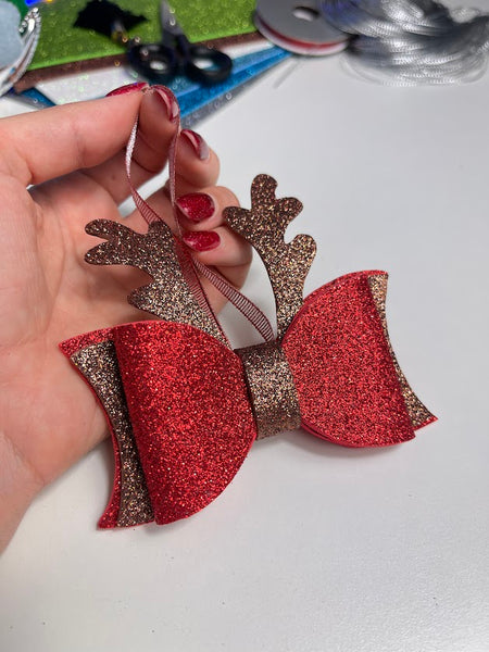 Patrón de costura de juguete de fieltro de Papá Noel 3