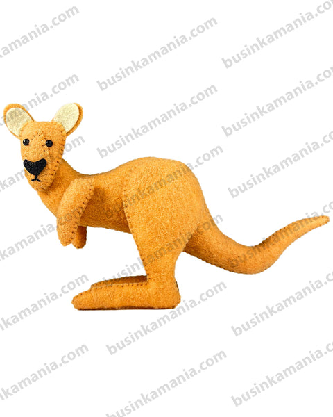 Känguru 1 Schnittmuster für Filzspielzeug