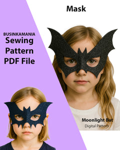 Patron de couture de masque de sommeil