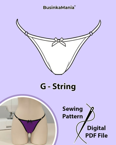 Выкройка Т-образной строчки