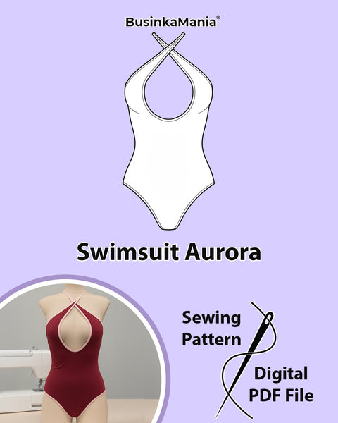 Swimsuit Bodysuit Aurora Sewing Pattern