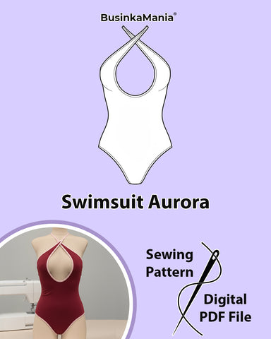 Swimsuit Bodysuit Aurora Sewing Pattern