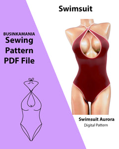 Swimsuit Bodysuit Aurora Sewing Pattern