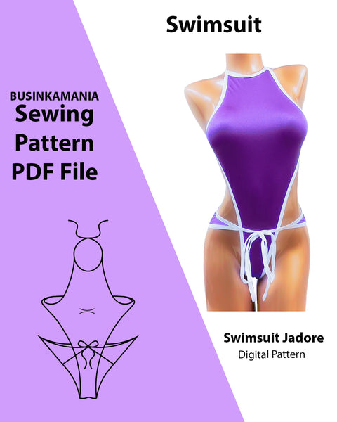 Swimsuit Bodysuit Jadore Sewing Pattern