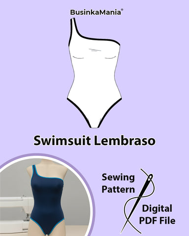 Swimsuit Lembraso - PDF Sewing Pattern