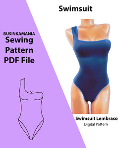 Swimsuit Lembraso - PDF Sewing Pattern