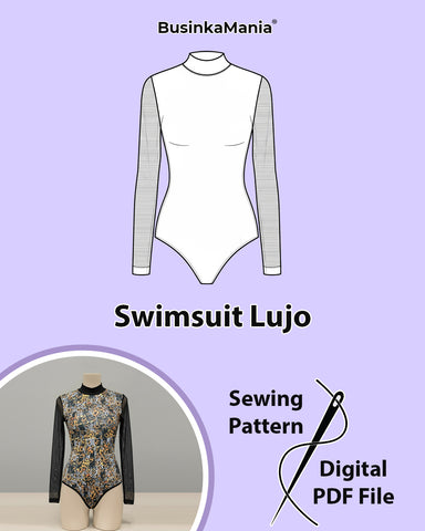Bodysuit Lujo Sewing Pattern