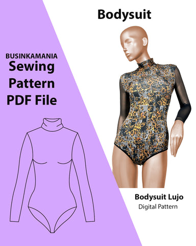Bodysuit Lujo Sewing Pattern