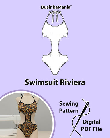 Swimsuit Riviera Sewing Pattern