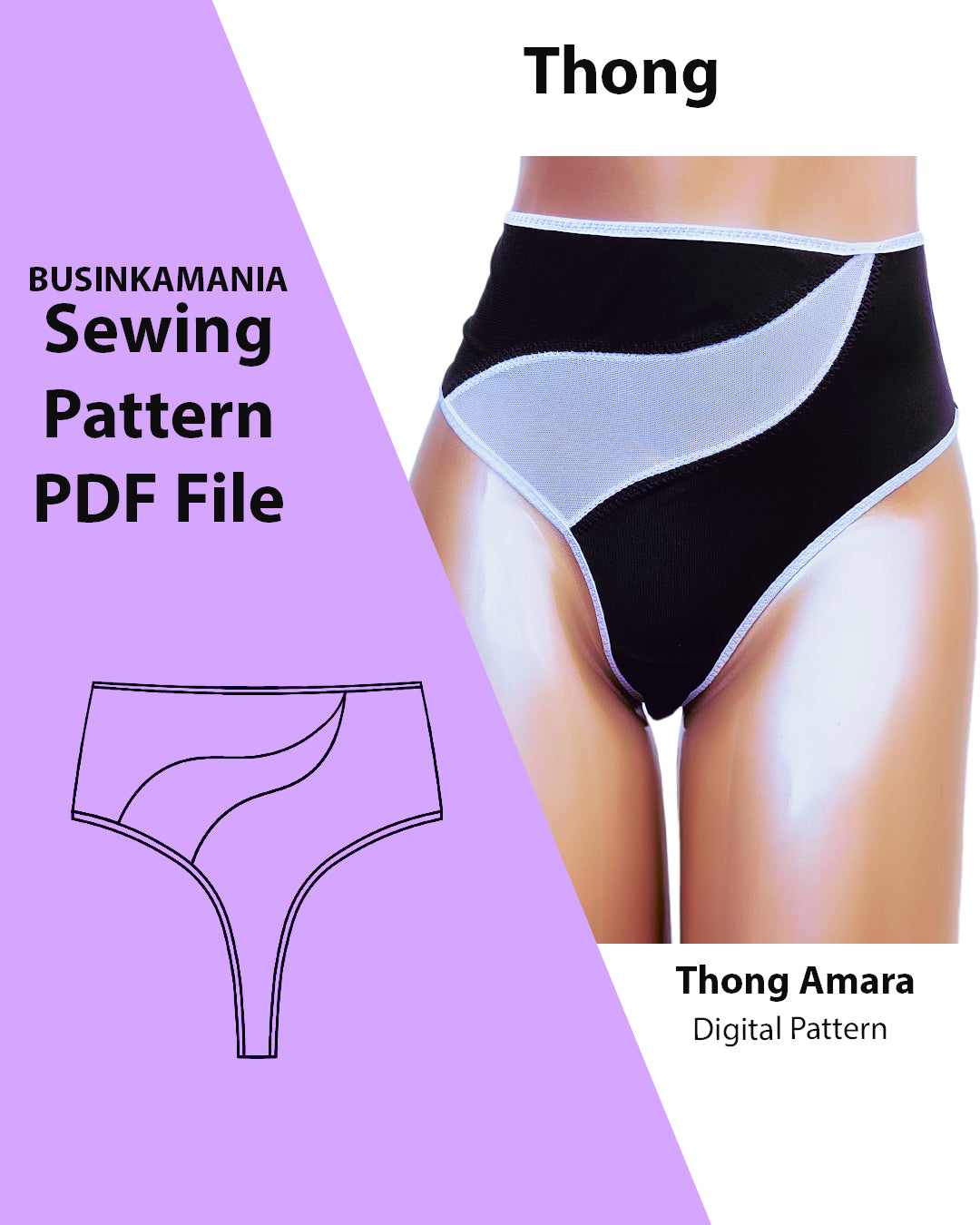 Thong Amara Sewing Pattern