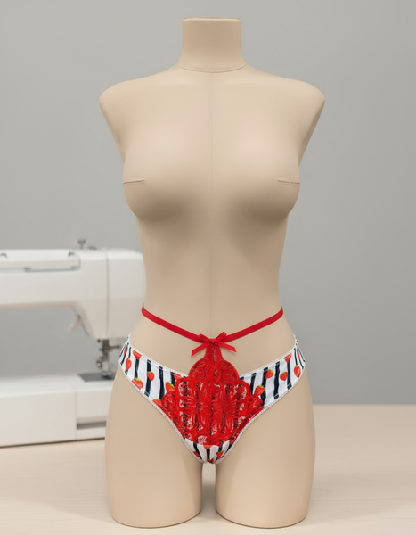 Set - Top Amy + Thong Caramelle - Sewing Patterns