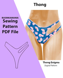 Thong Enigma Sewing Pattern