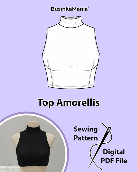 Top Amorellis Sewing Pattern
