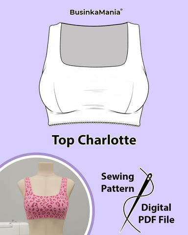 Top Charlotte Sewing Pattern