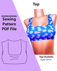 Top Charlotte Sewing Pattern