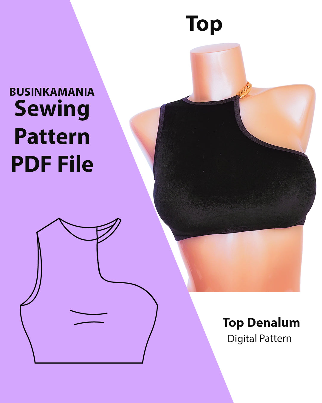 Top Denalum Sewing Pattern