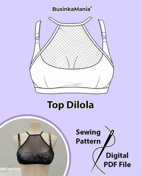 Top Dilola Sewing Pattern