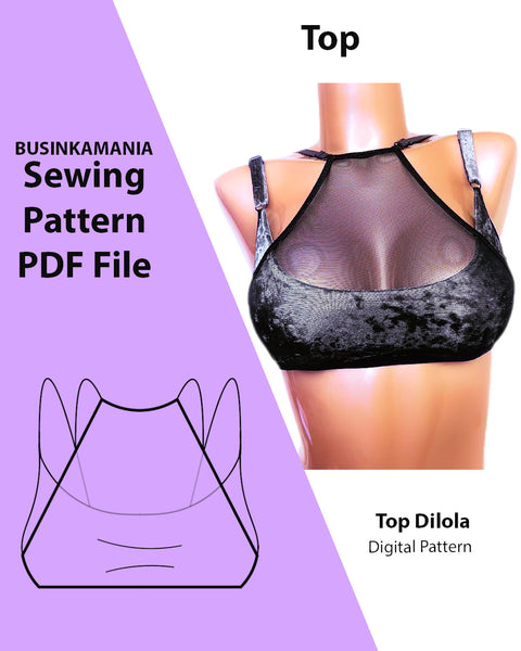 Top Dilola Sewing Pattern