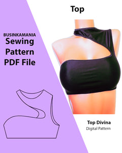 Top Divina Sewing Pattern