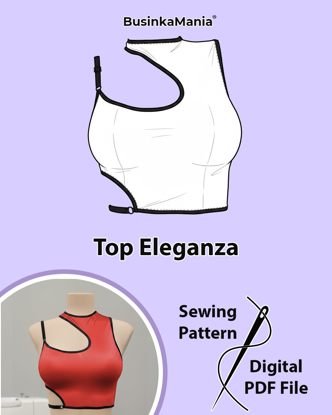 Top Eleganza Sewing Pattern