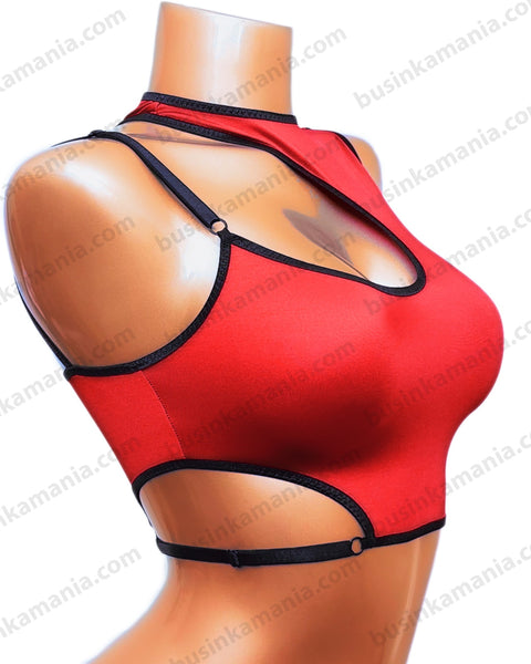 Set - Top Eleganza + Thong Emerald - Sewing Patterns