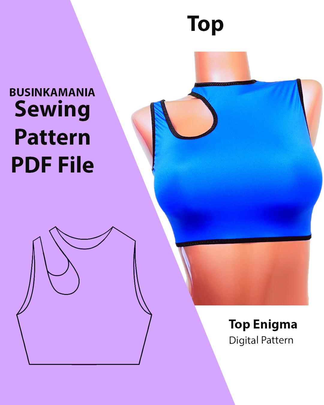 Top Enigma Sewing Pattern