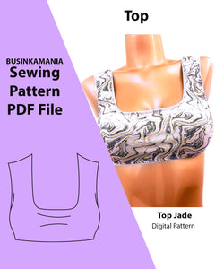 Top Jade Sewing Pattern