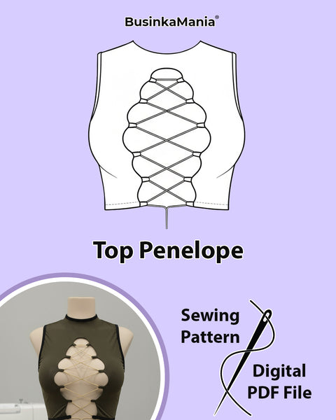 Top Penelope Sewing Pattern