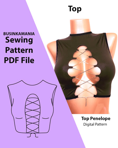 Top Penelope Sewing Pattern