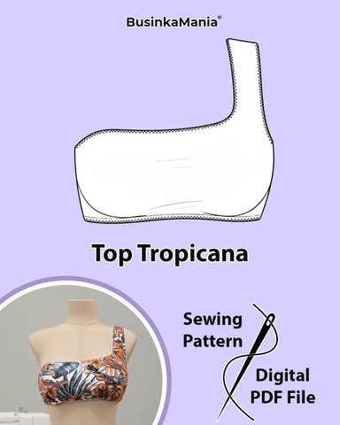 Top Tropicana Sewing Pattern