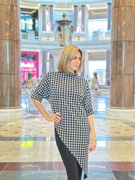 High Low Hem Tunic Dress Sewing Pattern