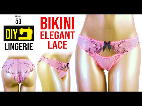 Bikini Elegant Lace Sewing Pattern