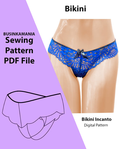 Bikini Incanto Lingerie Sewing Pattern