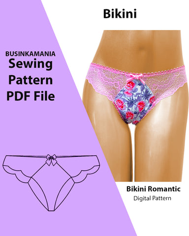 Bikini Romantic Sewing Pattern