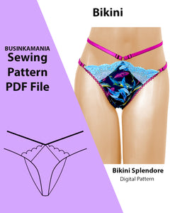 Bikini Splendore Sewing Pattern