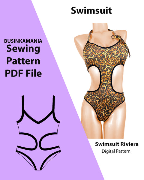 Swimsuit Riviera Sewing Pattern