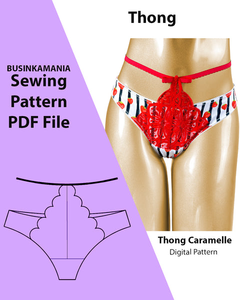 Thong Caramelle Sewing Pattern