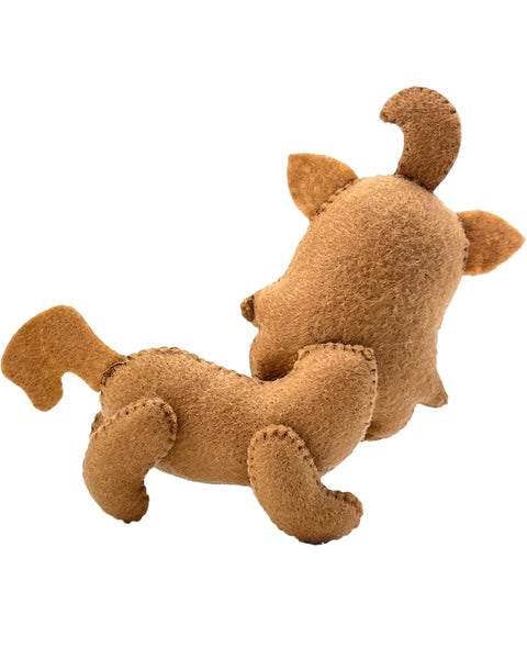Dog Yorkshire Terrier Felt Toy Sewing Pattern