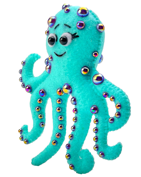 Schnittmuster für Filzspielzeug Oktopus 1
