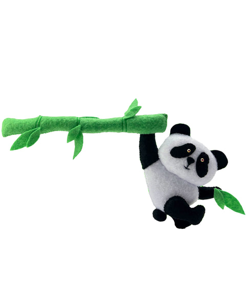 Панда 2 Выкройка для шитья войлочной игрушки