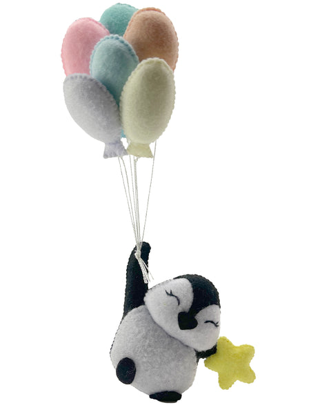 Пингвин 1 Выкройка для шитья войлочной игрушки