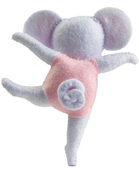 Ballerina Mouse Felt Toy Sewing Pattern