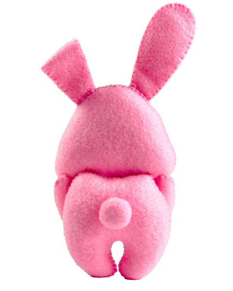 Patrón de costura de juguete de fieltro Bunny 2