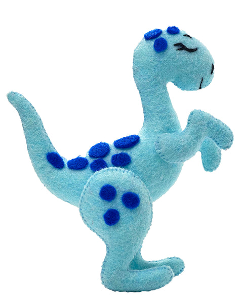 Padrão de costura de brinquedo de feltro Raptor