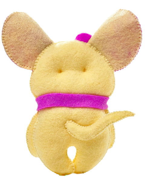 Mouse Toy Felt Sewing Pattern