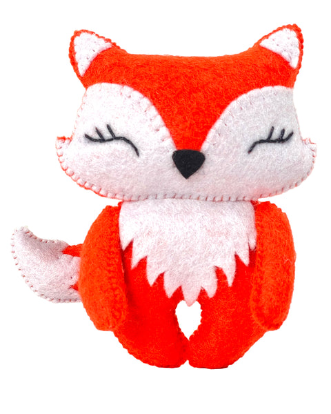 Fox 1 Felt Toy Sewing Pattern